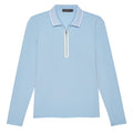 Gfore Featherweight Silky Tech Nylon Quarter Zip Golf Polo 2023 Women