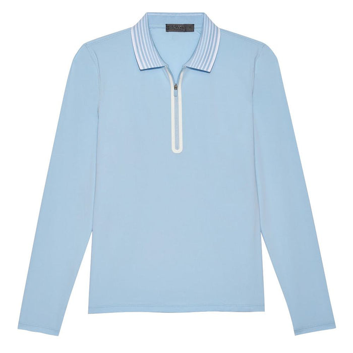 Gfore Featherweight Silky Tech Nylon Quarter Zip Golf Polo 2023 Women