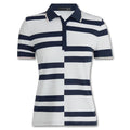 Gfore Offset Stripe Tech Pique Golf Polo 2024 Women