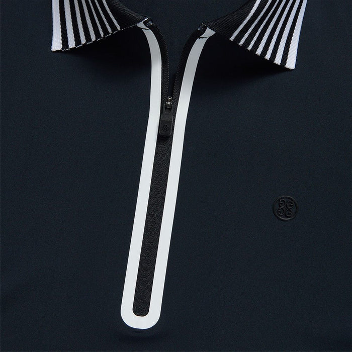 Gfore Rib Collar Silky Tech Nylon Quarter Zip Golf Polo 2023 Women