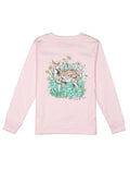 Girls Fawn LS Rose