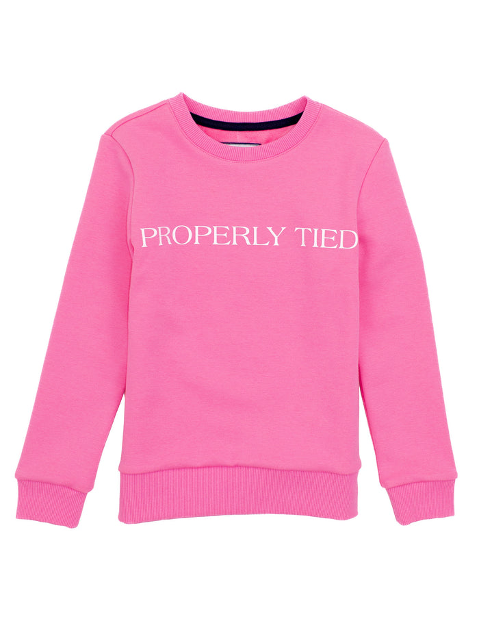 Girls Laurel Crew Pink