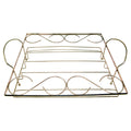 Vintage Gold Figure 8 Slots Caddy Top | The Hour Shop