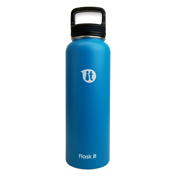 Pacific Blue / 40 oz (Black Flex Clip Cap)