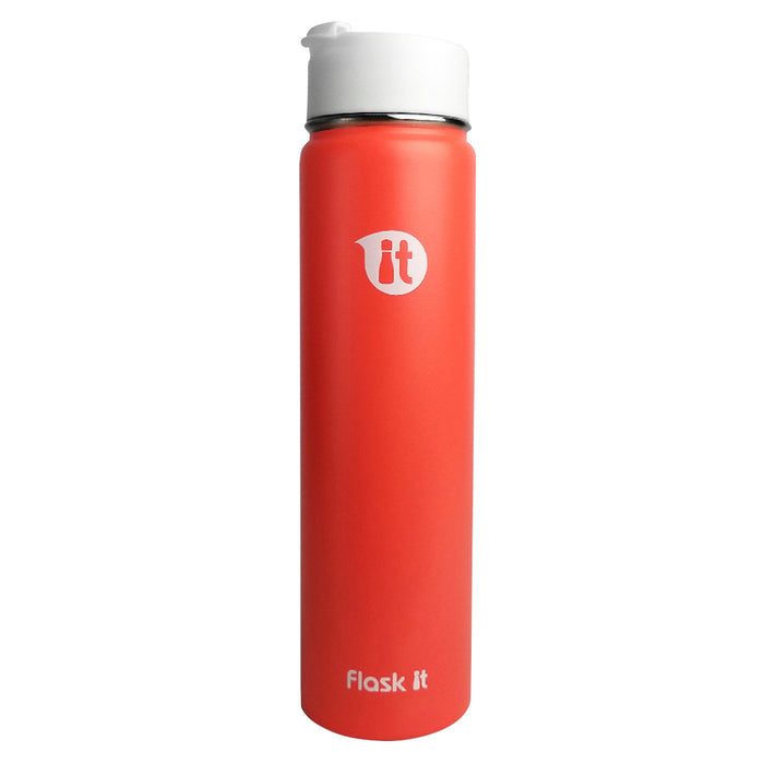 Tangelo Red / 24 oz (White Flip Cap)