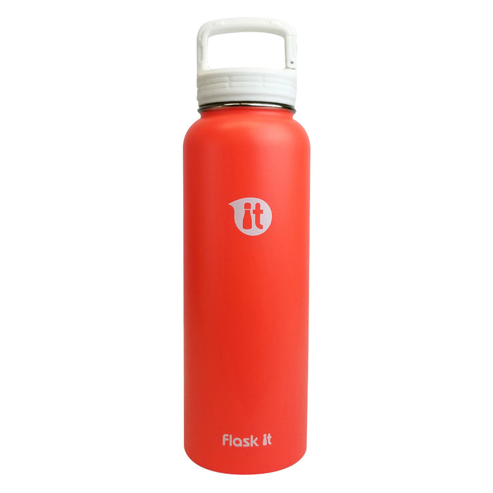 Tangelo Red / 40 oz (White Flex Clip Cap)