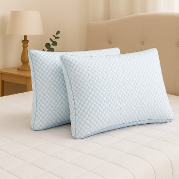 Gusseted Cooling Pillows - Pair View