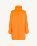 Imperméable long à capuche paquetable Tangerine Oban