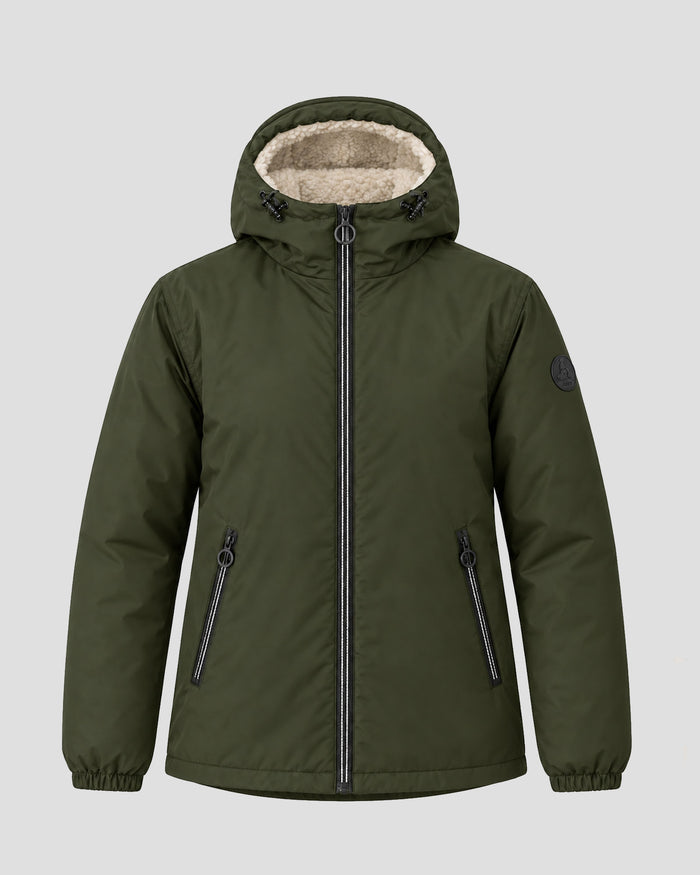 Imperméable Mixte doublé Army foncé Glaic sherpa