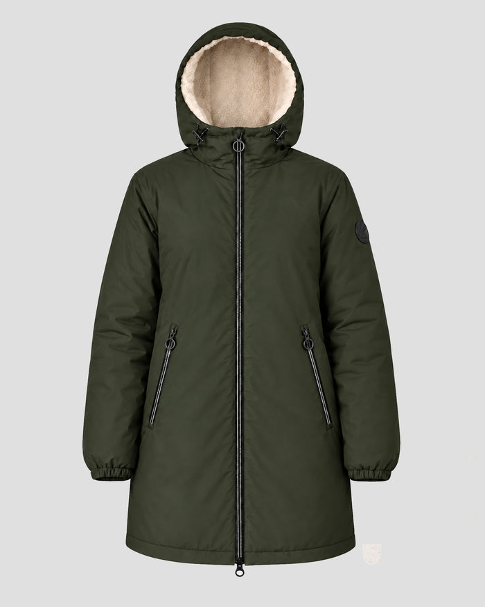 Imperméable Mixte doublé Army foncé Glen sherpa