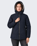 Imperméable Mixte doublé Bleu nuit Glaic sherpa