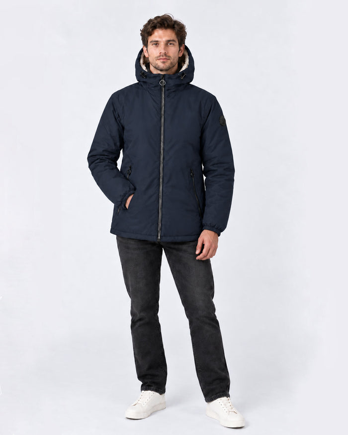 Imperméable Mixte doublé Bleu nuit Glaic sherpa