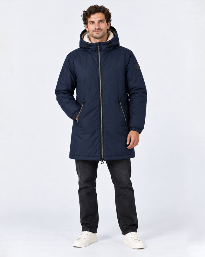Imperméable Mixte doublé Bleu nuit Glen sherpa