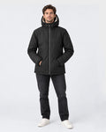 Imperméable Mixte doublé Noir Glaic sherpa