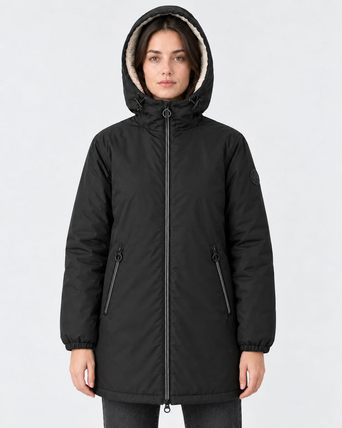 Imperméable Mixte doublé Noir Glen sherpa