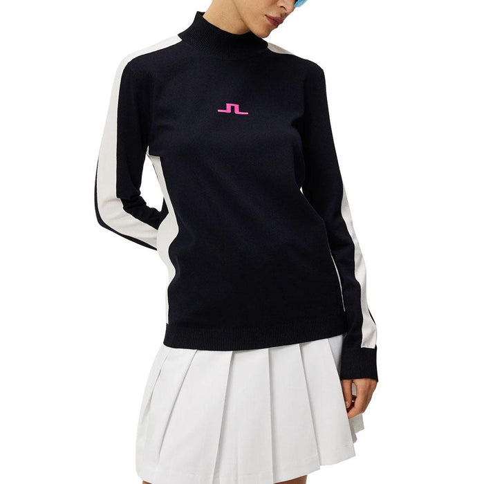 J.Lindeberg Adia Knitted Golf Sweater JL Navy - SS24 Women