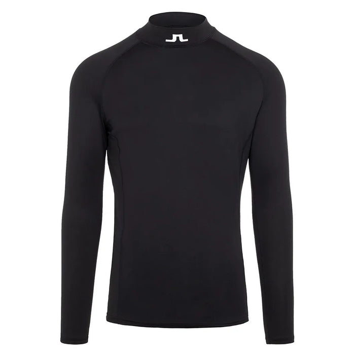 J.Lindeberg Aello Soft Compression Golf Baselayer Black - FW23