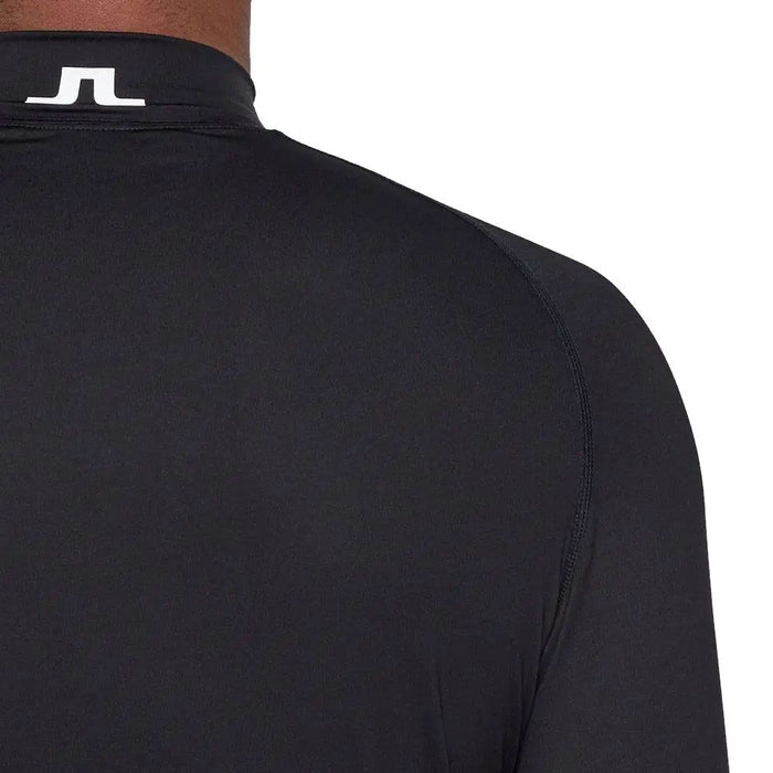 J.Lindeberg Aello Soft Compression Golf Baselayer Black - FW23