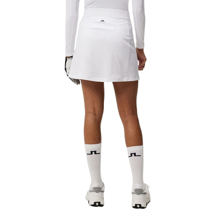 J.Lindeberg Amelie Mid Golf Skirt White - 24 Women