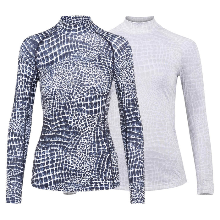 J.Lindeberg Asa Print Soft Compression Golf Top 2021 Women