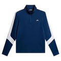 J.Lindeberg Carl Mid Layer Golf Pullover Estate Blue - 24