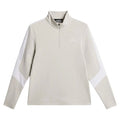 J.Lindeberg Carl Mid Layer Golf Pullover Moonbeam - 24