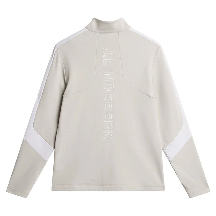 J.Lindeberg Carl Mid Layer Golf Pullover Moonbeam - 24