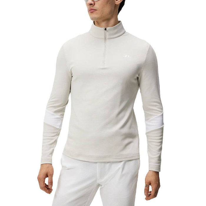 J.Lindeberg Carl Mid Layer Golf Pullover Moonbeam - 24