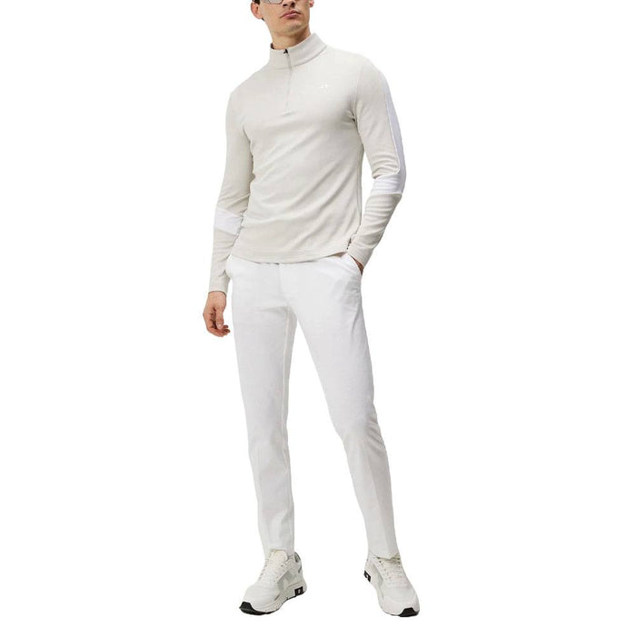 J.Lindeberg Carl Mid Layer Golf Pullover Moonbeam - 24