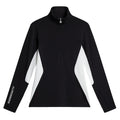 J.Lindeberg Coockies Mid Layer Golf Pullover Black - FW23 Women