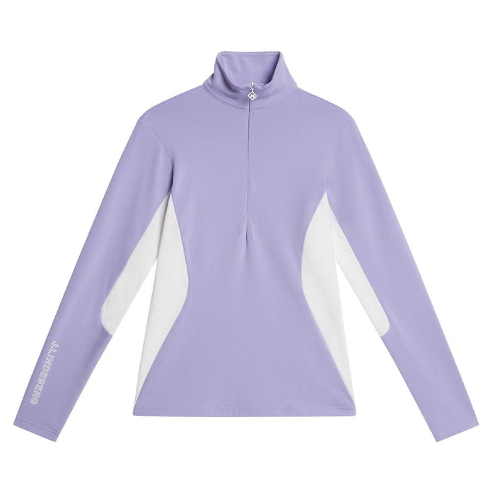 J.Lindeberg Coockies Mid Layer Golf Pullover Sweet Lavender - FW23 Women