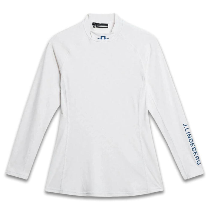 J.Lindeberg Eliza Top Golf Baselayer Bias Bridge White - 24 Women