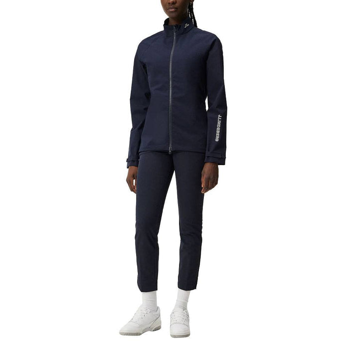 J.Lindeberg Evertine Padded Rain Golf Jacket JL Navy - FW23 Women