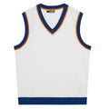 J.Lindeberg Finely Knitted Golf Vest White - FW23