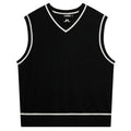J.Lindeberg Fraser Knitte Golf Vest Black - WI23