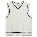 J.Lindeberg Fraser Knitte Golf Vest White - WI23