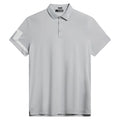 J.Lindeberg Heath Regular Fit Golf Polo Light Gray Melange - SS24