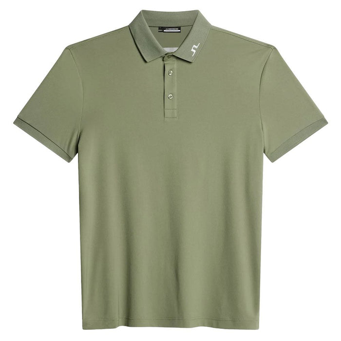 J.Lindeberg KV Print Regular Fit Golf Polo Dazzle Wave Moonbeam - 24