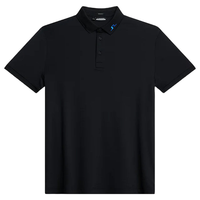 J.Lindeberg KV Regular Fit Golf Polo Black - 24
