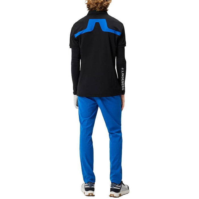J.Lindeberg KV Regular Fit Golf Polo Black - 24