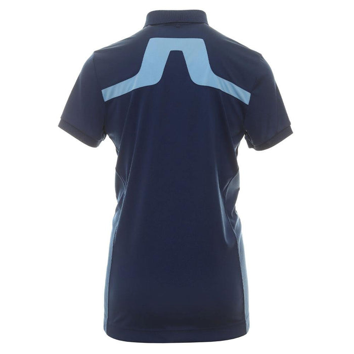 J.Lindeberg KV Regular Fit Golf Polo Estate Blue - FW23