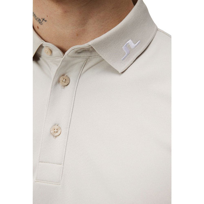 J.Lindeberg KV Regular Fit Golf Polo Moonbeam - SS24