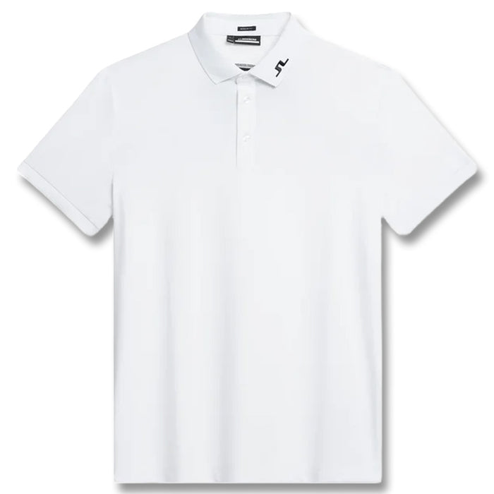 J.Lindeberg KV Regular Fit Golf Polo White - SS24