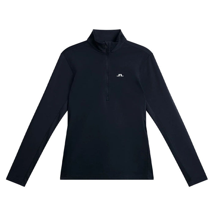 J.Lindeberg Lauryn Half zip Mid Layer Golf Pullover JL Navy - SS24 Women