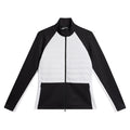 J.Lindeberg Lourdes Hybrid Mid Layer Golf Jacket White - WI23 Women