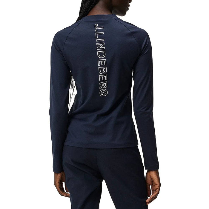 J.Lindeberg Magnolia Longsleeve Golf Baselayer JL Navy - FW23 Women