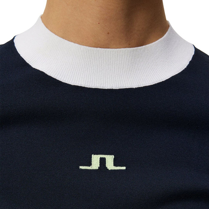 J.Lindeberg Meadow Knitted Golf Sweater JL Navy - SS24 Women
