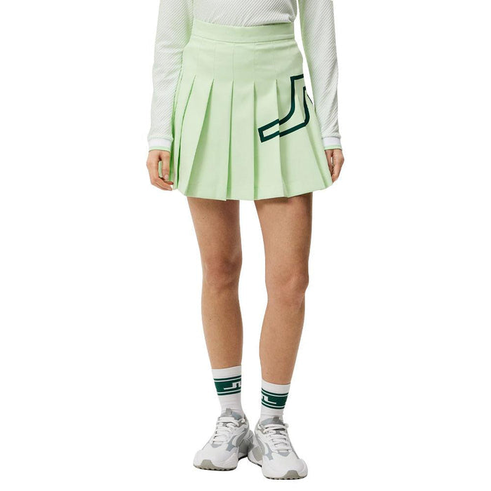 J.Lindeberg Naomi Golf Skirt Patina Green - SS23 Women