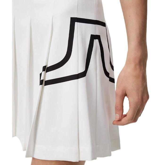 J.Lindeberg Naomi Golf Skirt White - SS23 Women