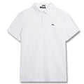 J.Lindeberg Peat Regular Fit Golf Polo White - SS24